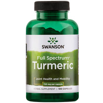 Swanson TURMERIC 720mg 100 Capsule