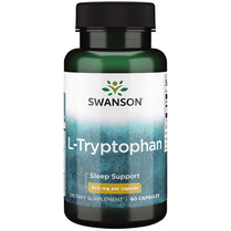 Swanson Amino Acid L-Tryptophan 500 Milligrams 60 Capsules