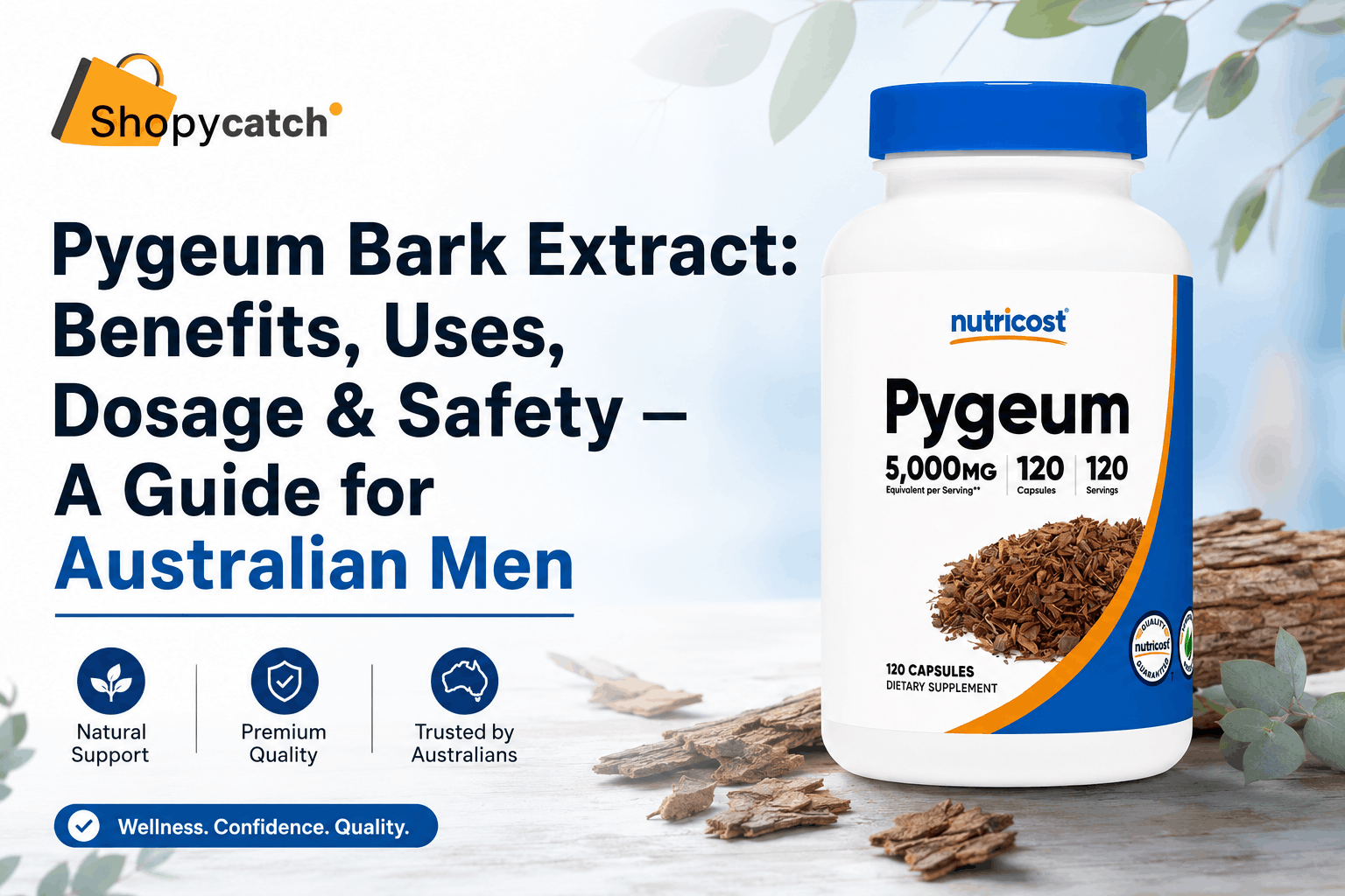 Pygeum Bark Extract: Benefits, Uses, Dosage & Safety — A Guide for Australian Men