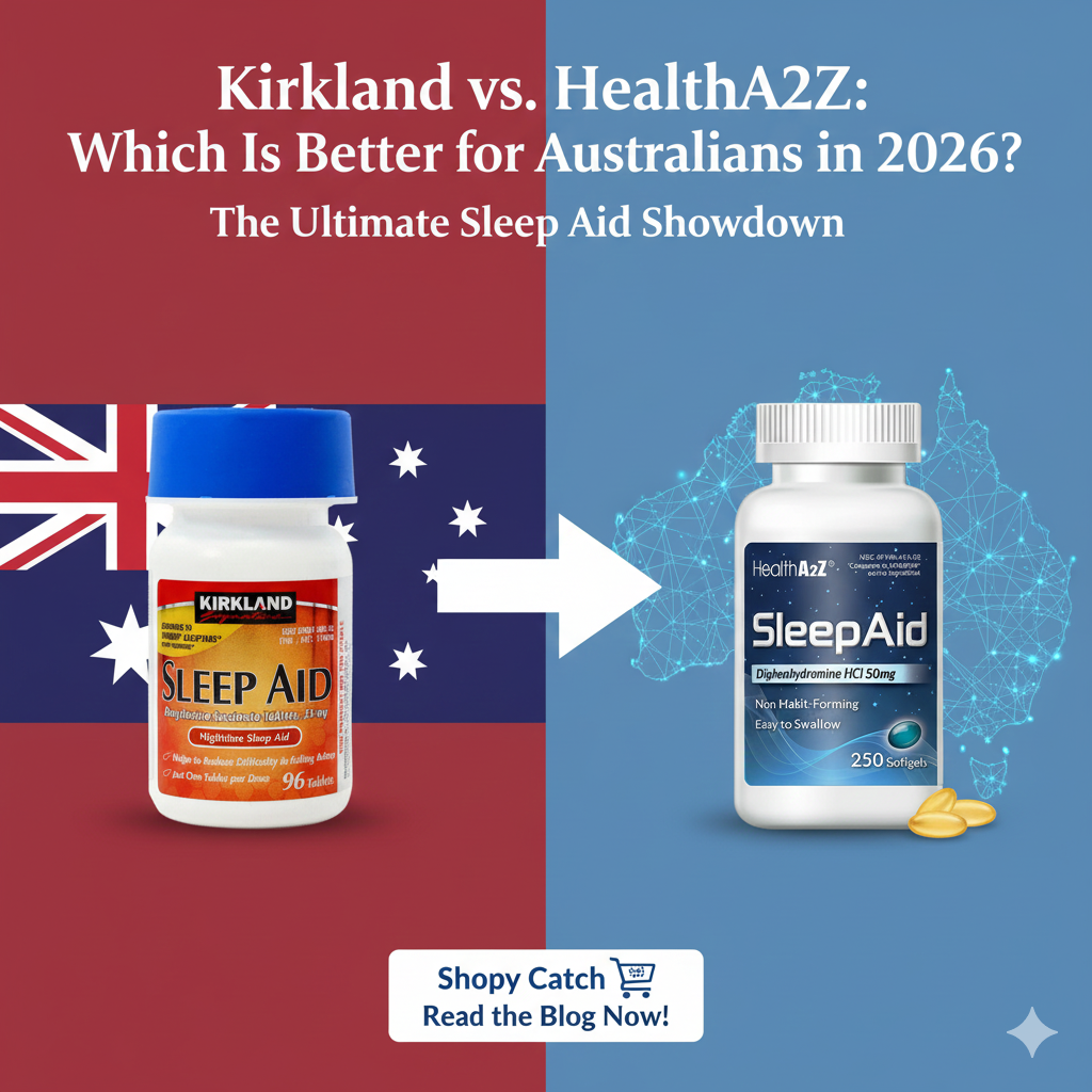 Kirkland Sleep Aid vs HealthA2Z: Which Is Better for Australians in 2026?