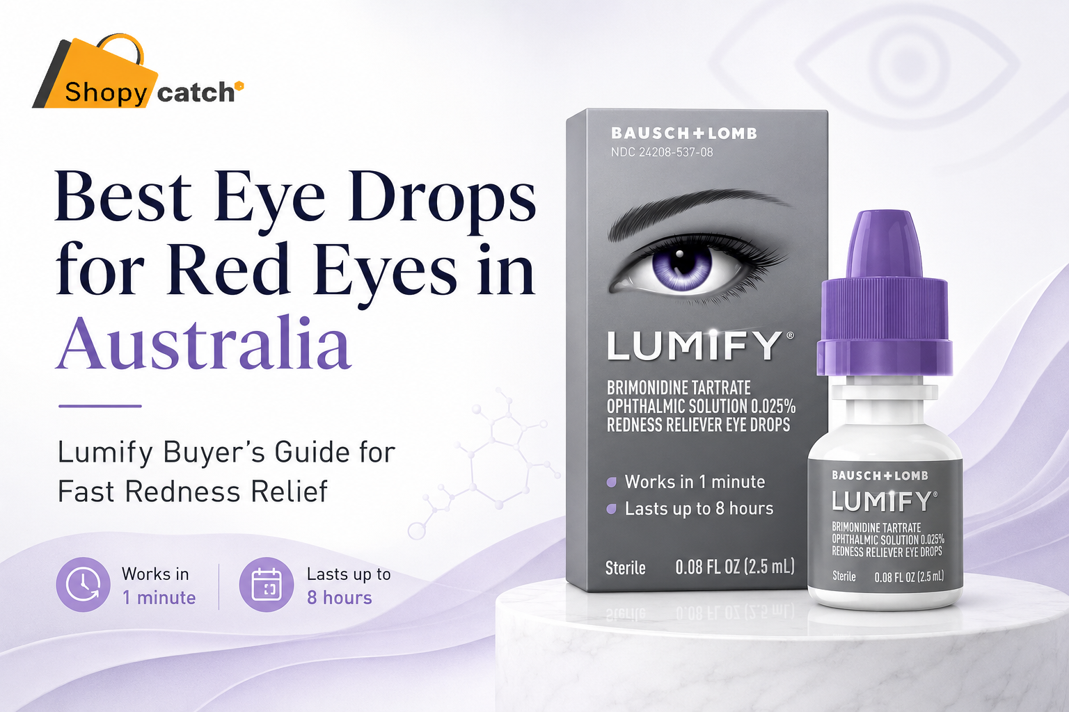 Best Eye Drops for Red Eyes in Australia: Lumify Buyer's Guide for Fast Redness Relief
