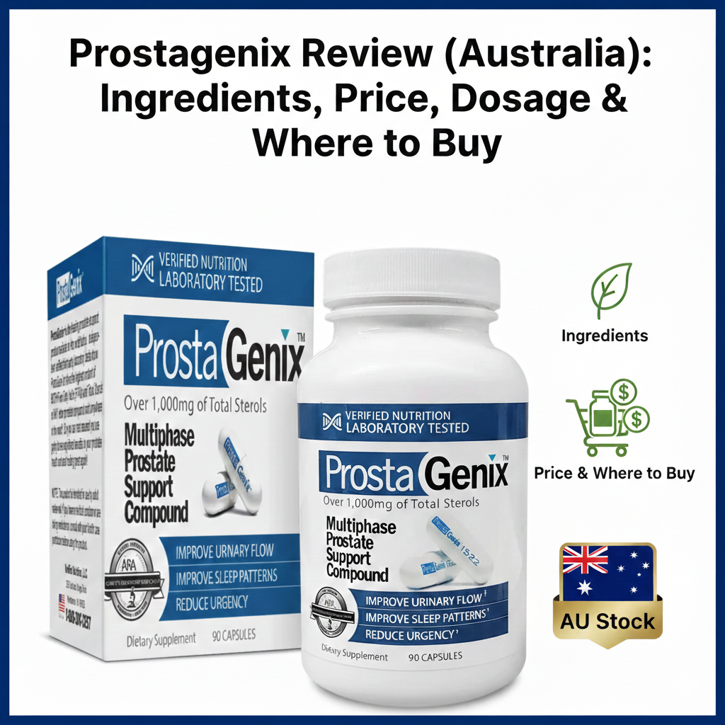 Prostagenix Review Australia (2026) | Price, Ingredients, Dosage ...