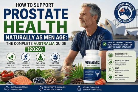 How to Support Prostate Health Naturally as Men Age: The Complete Australia Guide (2026)