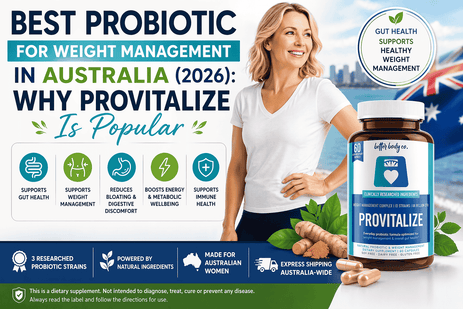 Best Probiotic for Weight Management in Australia (2026): Why Provitalize Is Popular