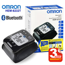 Omron Bluetooth HEM-6232T Advanced Wrist Blood Pressure Monitor