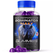 Dominator Maxx for Men Advanced Formula Supplement with Premium Ingredients 60 Gummies