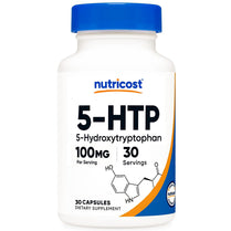 Nutricost 5 HTP 100mg 30 Capsules Quality Stress Anxiety Sleep Support