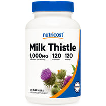 Nutricost Milk Thistle 1000mg 120 Capsules Non-GMO & Gluten Free
