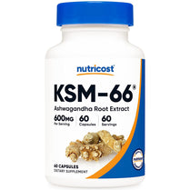 Nutricost Ashwagandha KSM-66 600mg Reduce 60 Capsules