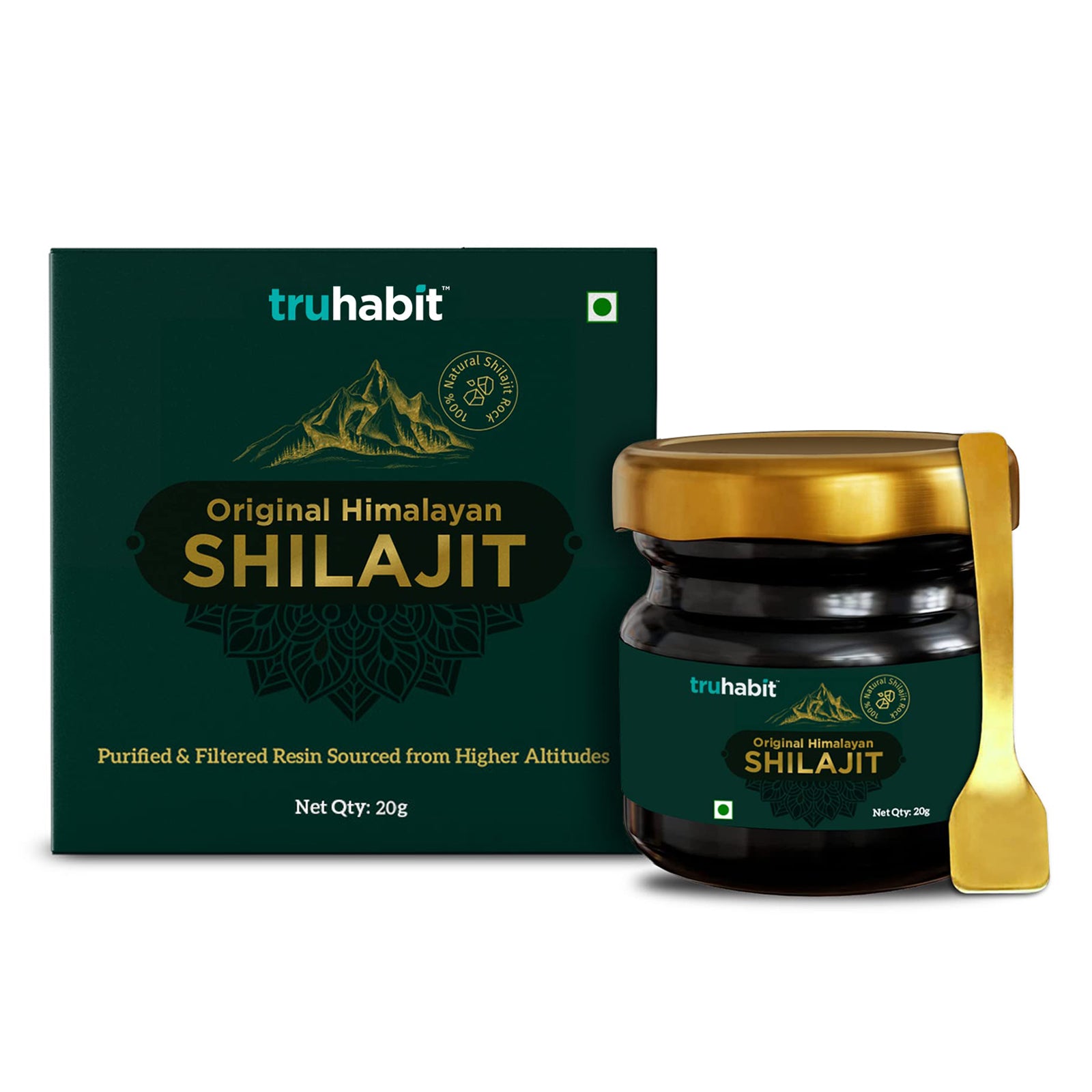TrueHabit Original Himalayan Shilajit, Shilajeet Original, Silajit for ...