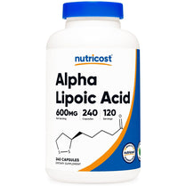 Nutricost Alpha Lipoic Acid 600 mg Per Serving , 240 Capsules