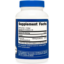 Nutricost Vitamin D3 5000 IU 30 Softgels 125Mcg ULTRA VALUE PACK