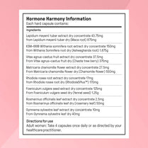 Happy Mammoth Hormone Harmony Female Balance Natural Mood 72 Capsules