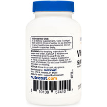 Nutricost Vitamin D3 5000 IU 30 Softgels 125Mcg ULTRA VALUE PACK