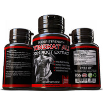 Super Strength Tongkat Ali Root Extract 200:1 Longjack Supplement Pasak Bumi