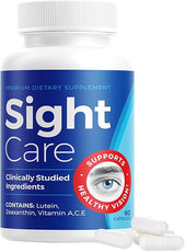 SightCare - Vision Support Supplement - Natural Formula for Eye Health, Clarity & Focus - Advanced Eye Support, 60 Capsules - 2 Pills Daily