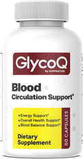 GlycoQ Capsules - Official Glyco Q Pills Advanced Formula, Glyco Q Blood Health Support Supplement*, 60 Capsules