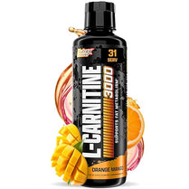 Nutrex Research L-Carnitine 3000 | Liquid Shots, Stimulant Free | Supports Muscle Recovery For Men and Women (31 Servings, Orange Mango