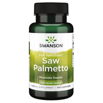 Swanson Saw Palmetto 540mg 100 Capsules PROSTATE Supports