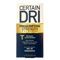 Certain Dri Prescription Driclor Antiperspirant Roll Deodorant Clinical 35.5Ml